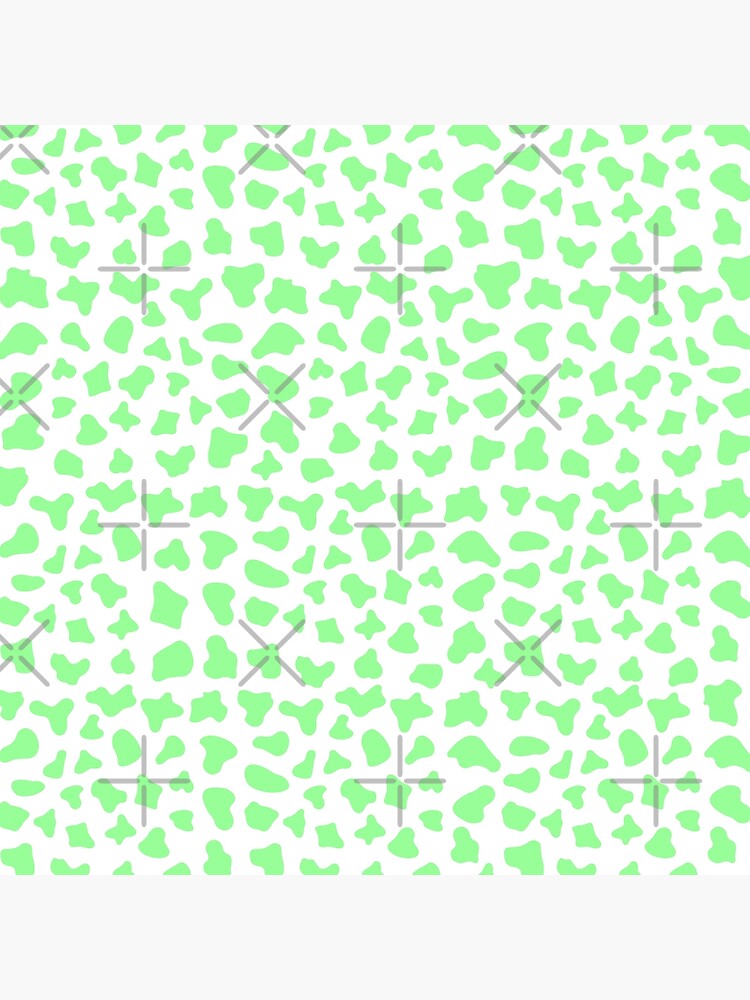 "Mint green Cow Print, Cow Spots Pattern" Poster by patterniastudio
