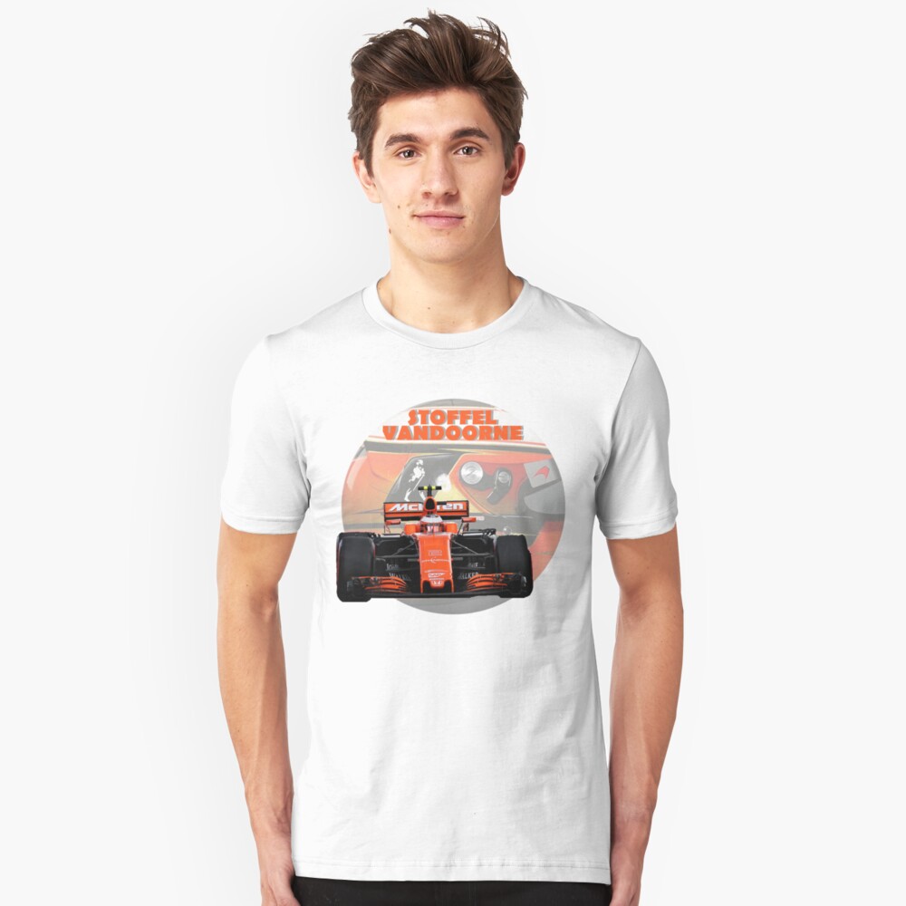 "Stoffel Vandoorne - McLaren" T-shirt by alissarmanc ...