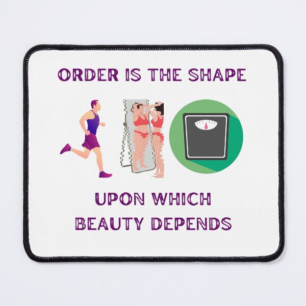 Item preview, Order is the Shape, Weight loss Motivation quotes, Body shape Motivation designed and sold by Gamicnum.