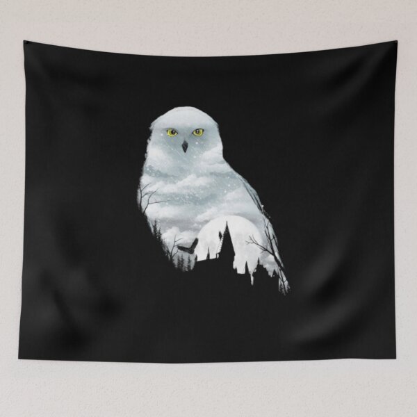Item preview, Magic Owl and Letter Silhouette designed and sold by Fine Art California.
