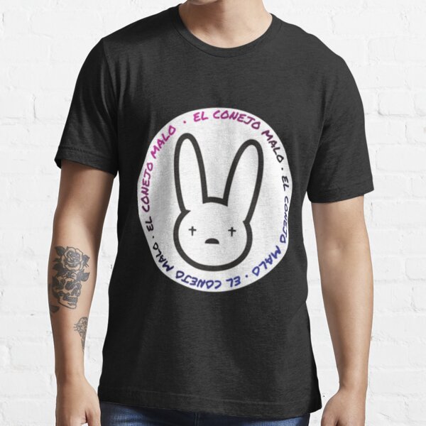 Bad Bunny Funny Logo T-shirt On Sale 