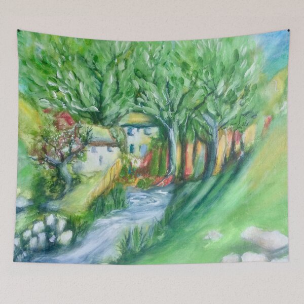 Item preview, The Cotswolds. From Original painting by Artist in the Cotswolds Uk. designed and sold by Angela Haig-Harrison.