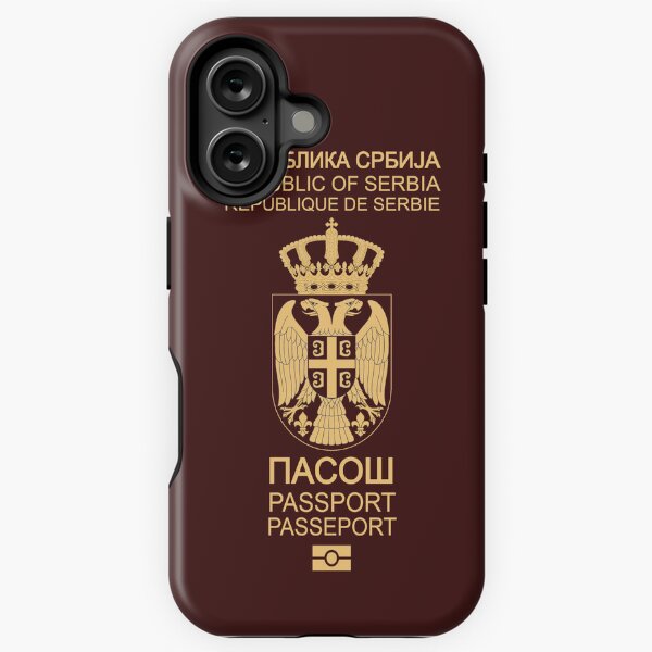 Item preview, Serbia passport  designed and sold by Travellerz.