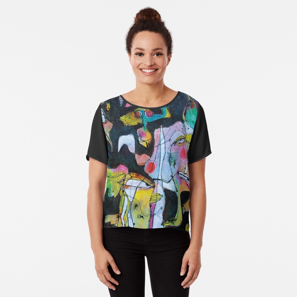 Artikel-Vorschau von Chiffon Top, designt und verkauft von Raduna.