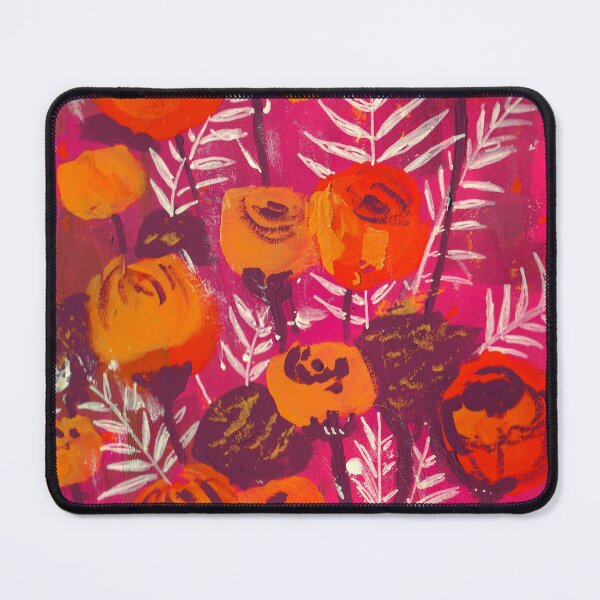 Item preview, Orange Flowers designed and sold by TheDaysIdeas.