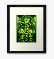Lovecraft Cthulhu III Framed Print