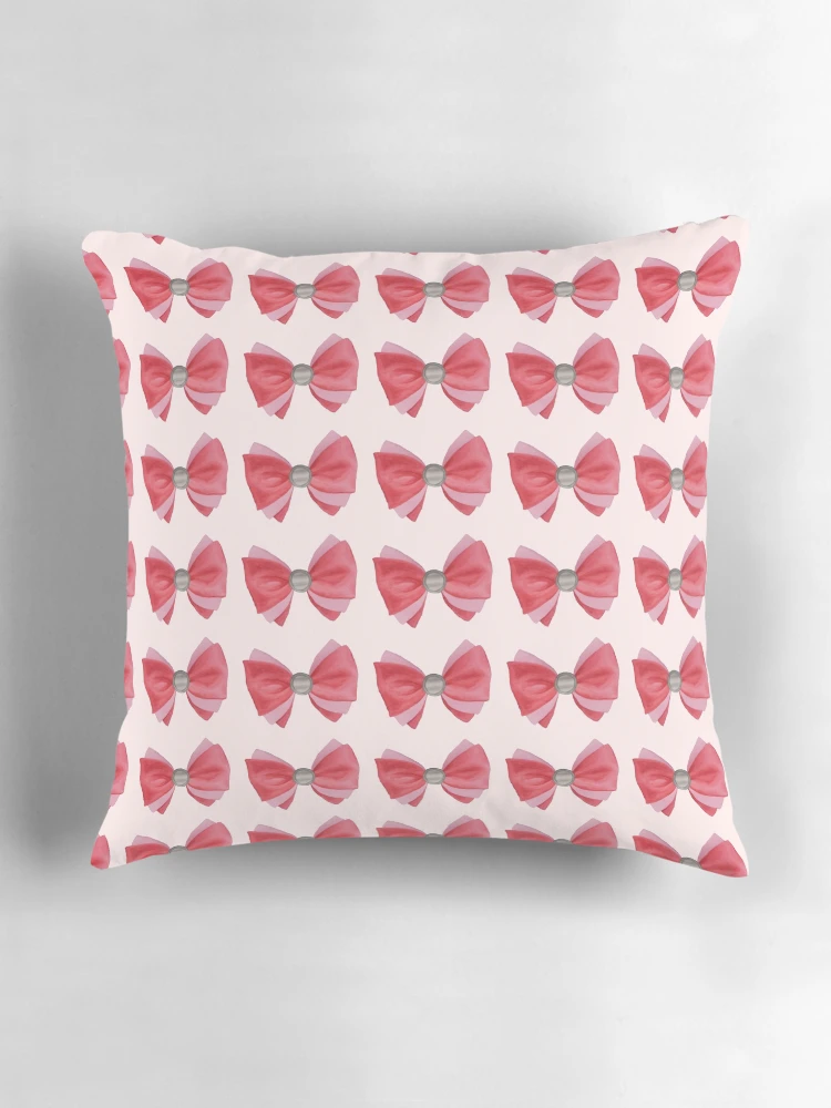 Thumbnail 3 of 4, Pillow, Pink Ribbon designed and sold by RuriIbara.