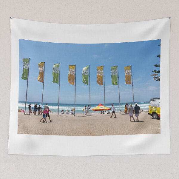 Item preview, Australia Day celebrations Manly Beach designed and sold by Martin Berry Photography.