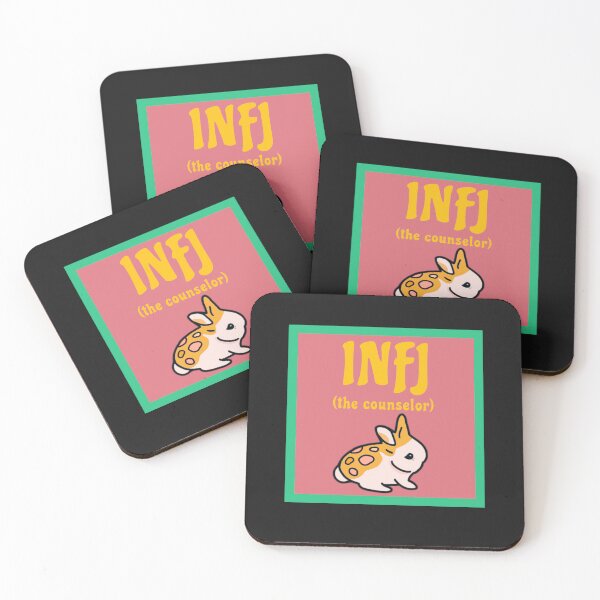 Item preview, INFJ Personality Type Cute Bunny Rabbit (The Counselor) Advocates Mental Health Awareness designed and sold by wigobun.