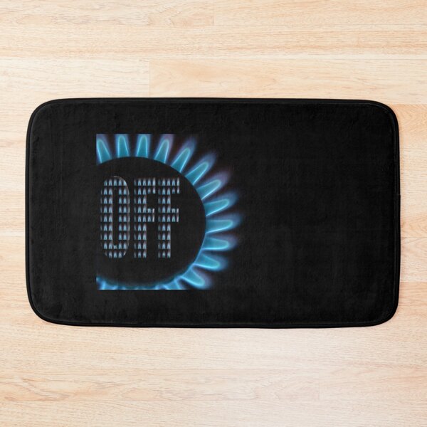Item preview, Gas flame from a hob with the word Off with an overlay of smaller flames.  designed and sold by funkyworm.