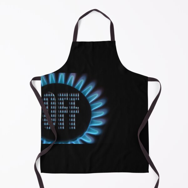Item preview, Gas flame from a hob with the word Off with an overlay of smaller flames. designed and sold by funkyworm.