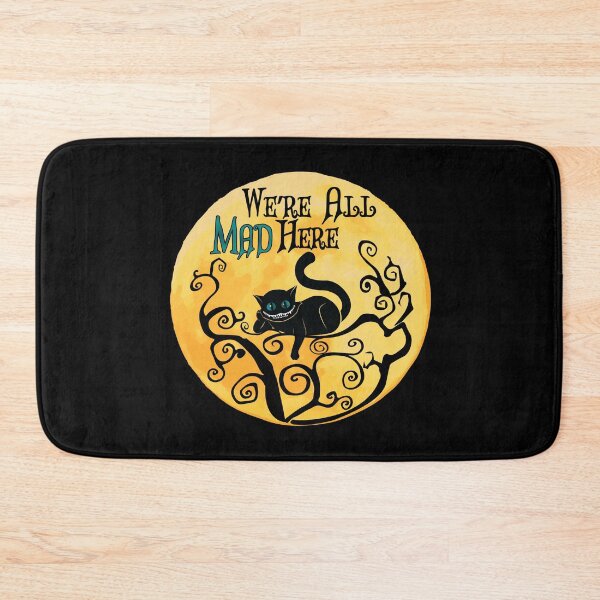 Item preview, Were All Mad Here - Cheshire Cat - Alice in Wonderland designed and sold by TheInkElephant.