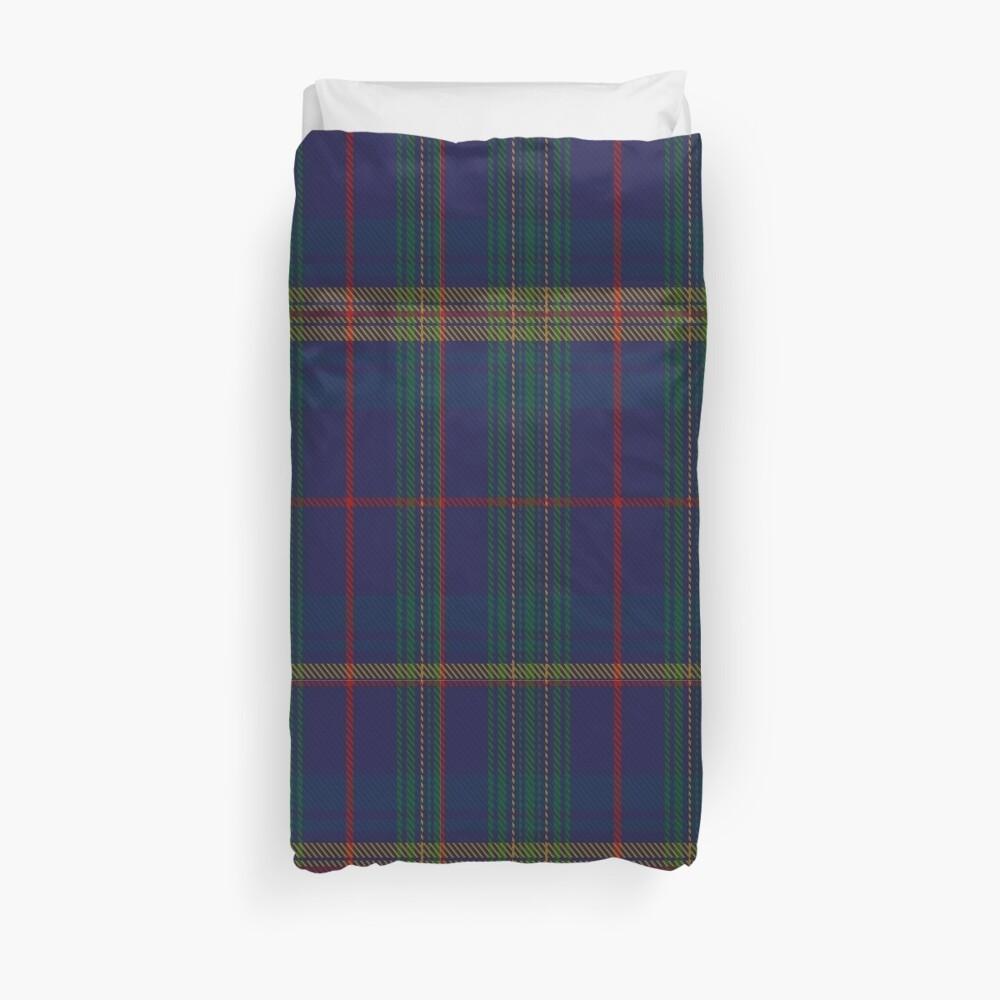 Jenkins of Wales Clan/Family Tartan Duvet Cover