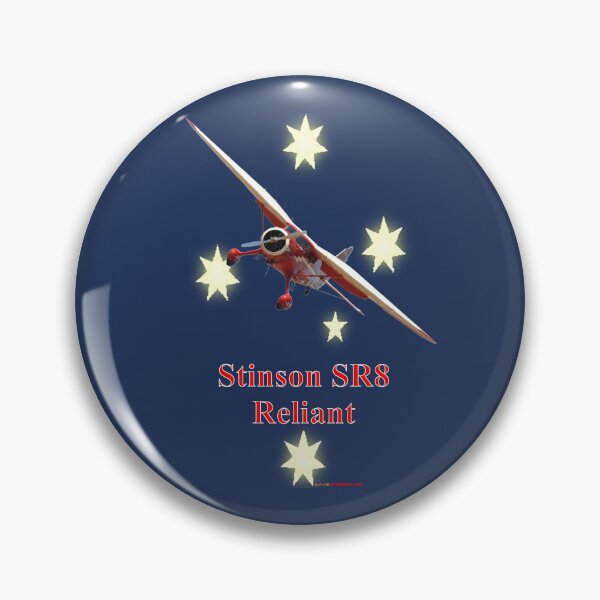 Artikelvorschau, Southern Cross Design - Stinson SR8 Reliant VH-ISR entworfen und verkauft von muz2142.