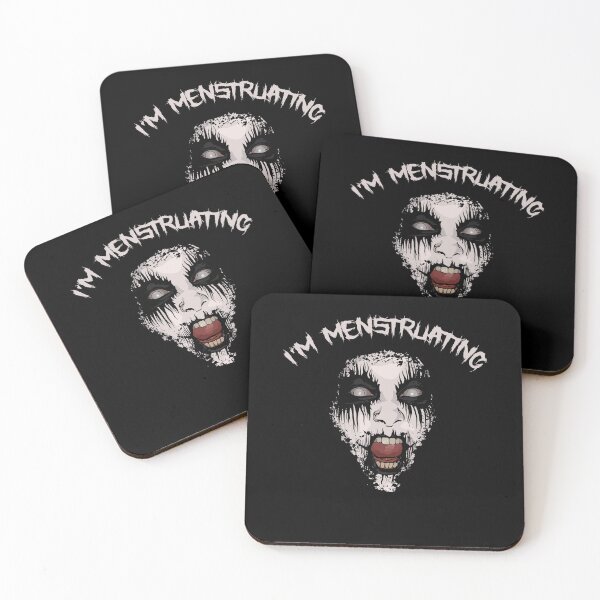 Item preview, I’m menstruating - Black Metal Funny LoL! designed and sold by WOTUFAKA.