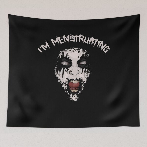 Item preview, I’m menstruating - Black Metal Funny LoL! designed and sold by WOTUFAKA.