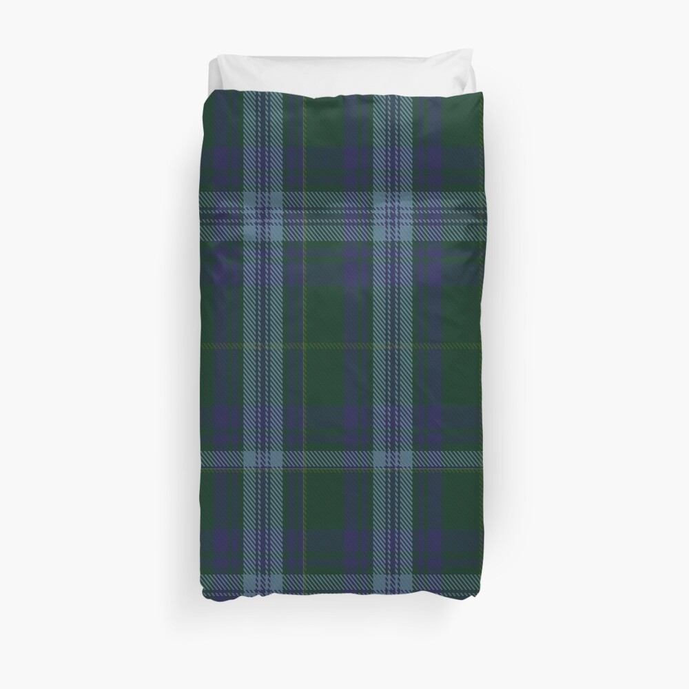 Jones of Wales Clan/Family Tartan Duvet Cover