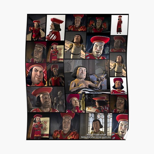 Lord Farquaad Poster By Williamdean Redbubble 