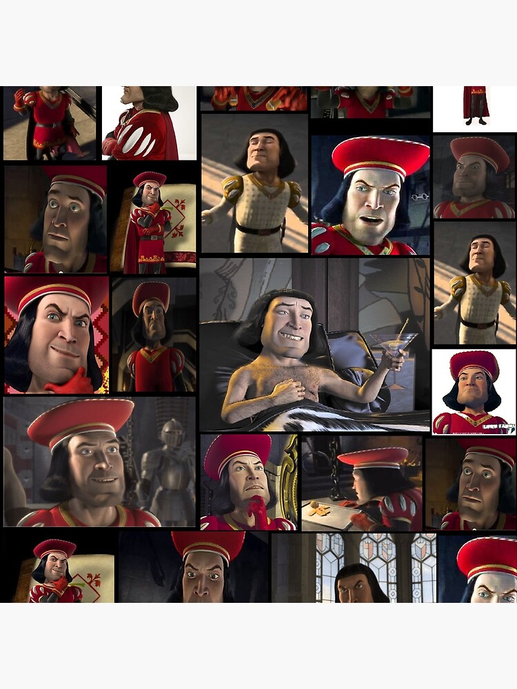 "Lord Farquaad" Throw Pillow for Sale by WilliamDean Redbubble