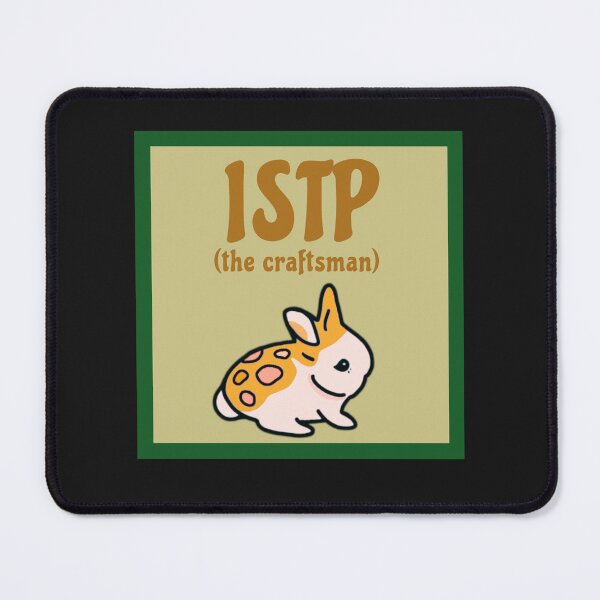 Item preview, Introvert ISTP  Personality Type Cute Bunny (The Craftsman) | Mental Health Awareness designed and sold by wigobun.