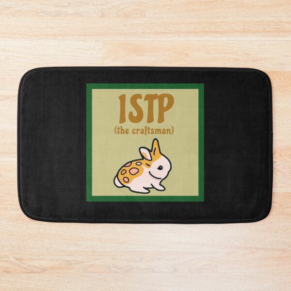 Item preview, Introvert ISTP  Personality Type Cute Bunny (The Craftsman) | Mental Health Awareness designed and sold by wigobun.