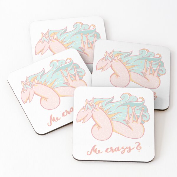 Item preview, Crazy unicorn designed and sold by soffelebobbele.