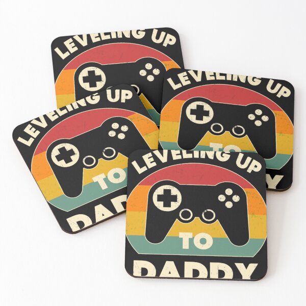 Item preview, Leveling Up to Daddy Funny Gamer New Dad Announcement Classic . designed and sold by neesegddenep.