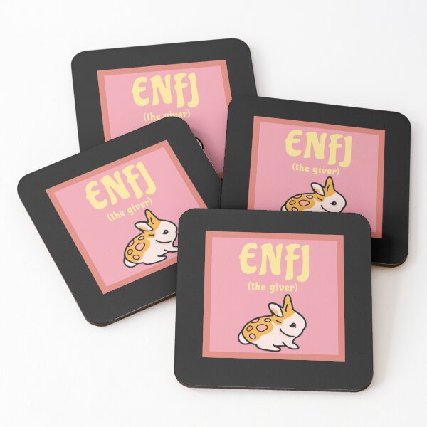 Item preview, ENFJ Personality Type Cute Bunny The Giver Mental Health Awareness designed and sold by wigobun.