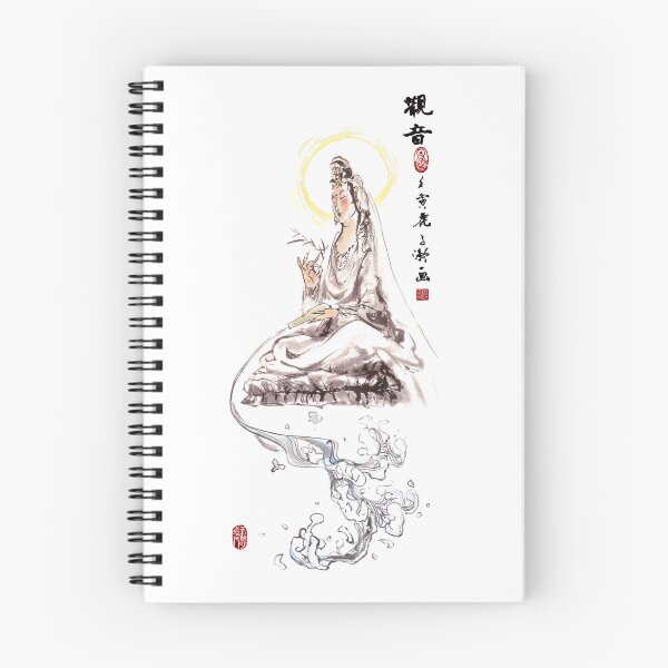 Item preview, Goddess of Mercy pouring Blessings designed and sold by Huluhua.