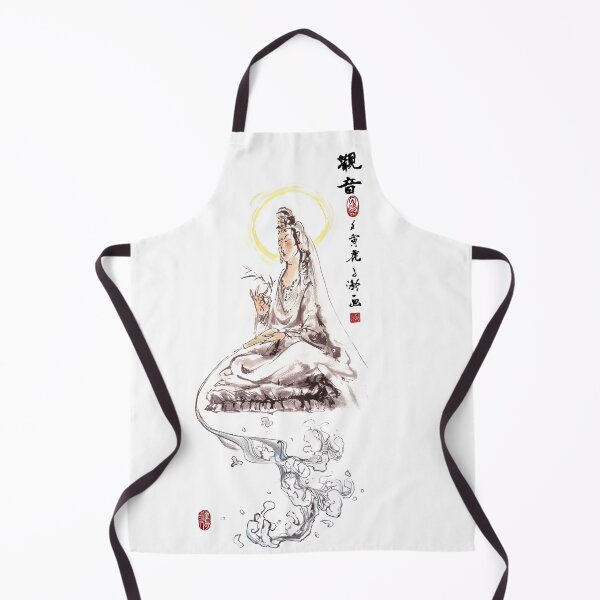 Item preview, Goddess of Mercy pouring Blessings designed and sold by Huluhua.