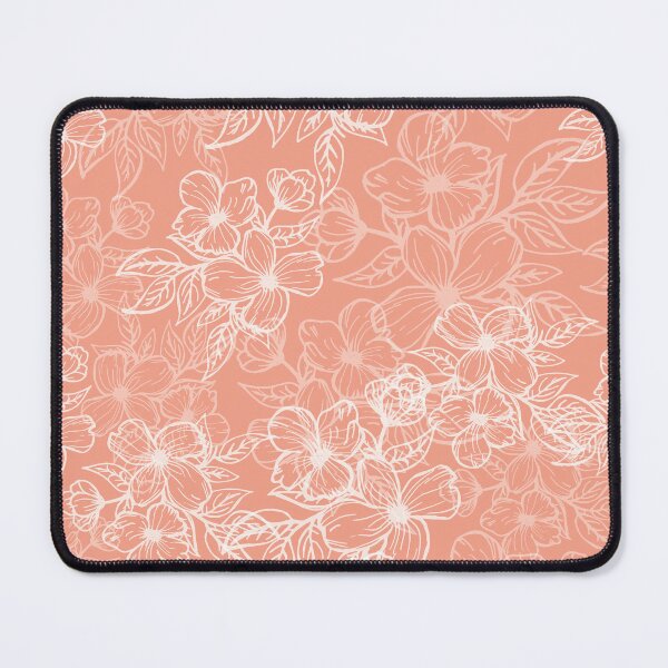 Item preview, Flower pattern Peach Orange designed and sold by AlexandraNN.
