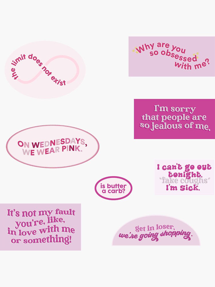 Mean Girls - Mean Girls Quotes - Sticker