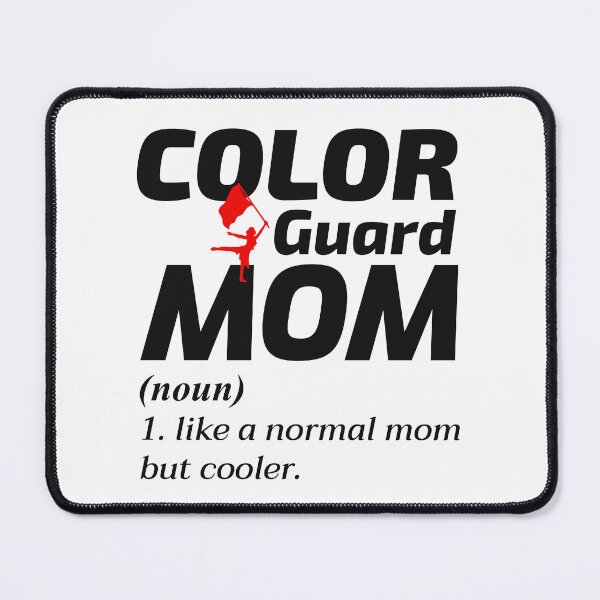 Item preview, Winter Color Guard Mom Flag Corps Dance Dancer designed and sold by CuteDesigns1.