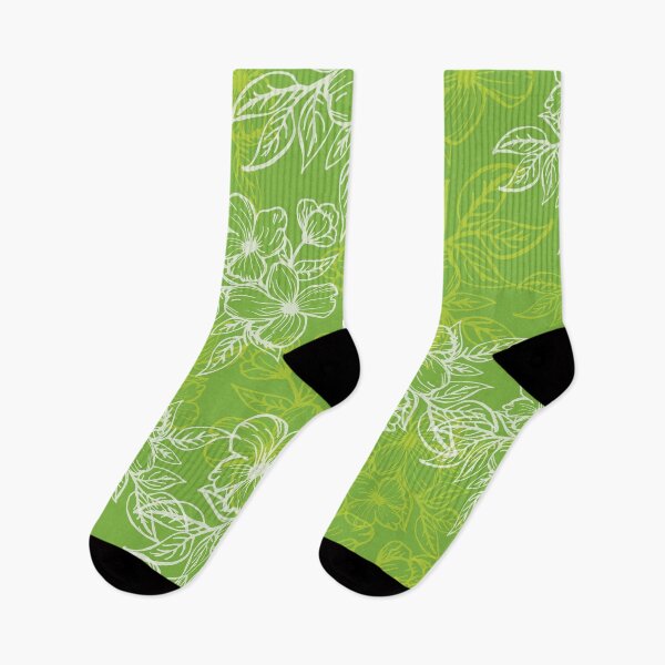 Item preview, Flower pattern Grass Green designed and sold by AlexandraNN.