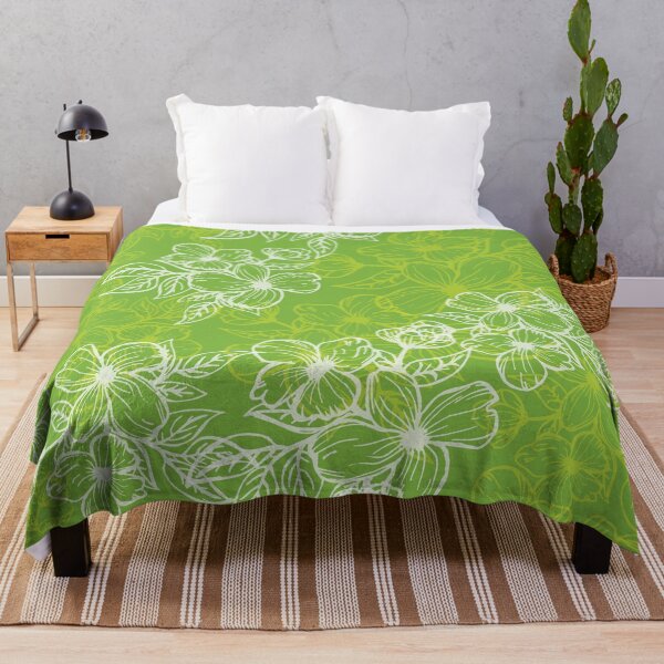 Item preview, Flower pattern Grass Green designed and sold by AlexandraNN.