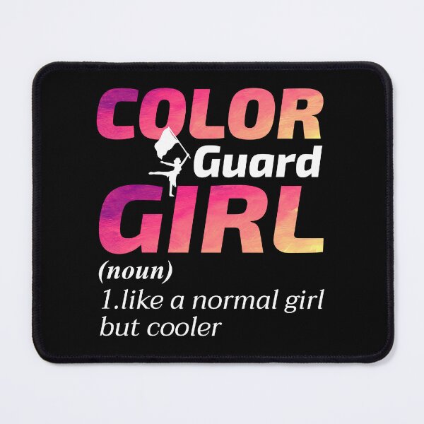 Item preview, Color Guard Flag Corps Dance Marching Band Student designed and sold by CuteDesigns1.