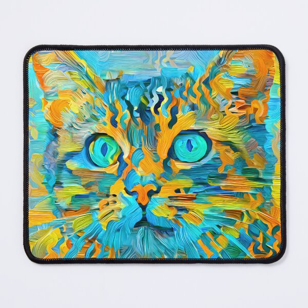 Item preview, Abstract Art | Deep Style abstraction cat designed and sold by blackhalt.