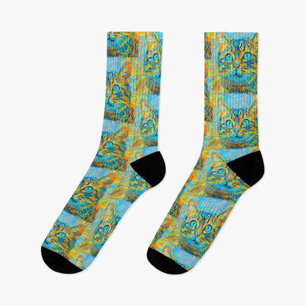 Item preview, Abstract Art | Deep Style abstraction cat designed and sold by blackhalt.