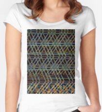 Abstract Architecture Women's Fitted Scoop T-Shirt