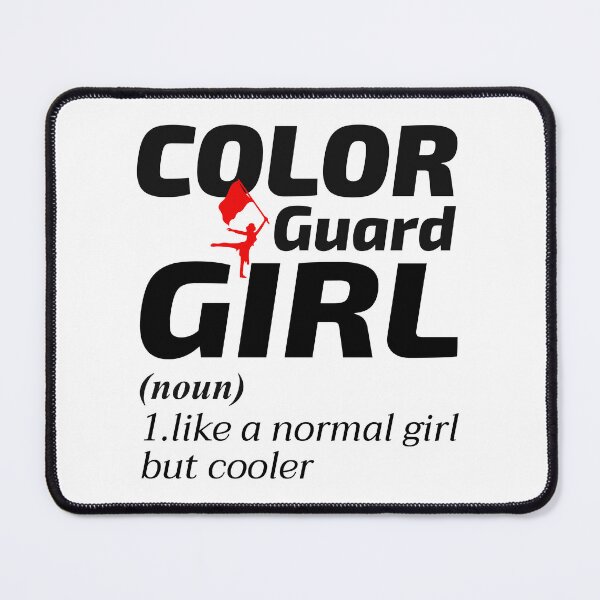 Item preview, Color Guard Flag Corps Dance Marching Band Student designed and sold by CuteDesigns1.