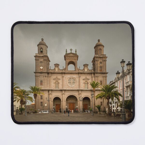 Item preview, Santa Ana square and Cathedral of Canarias designed and sold by Leighton Collins.