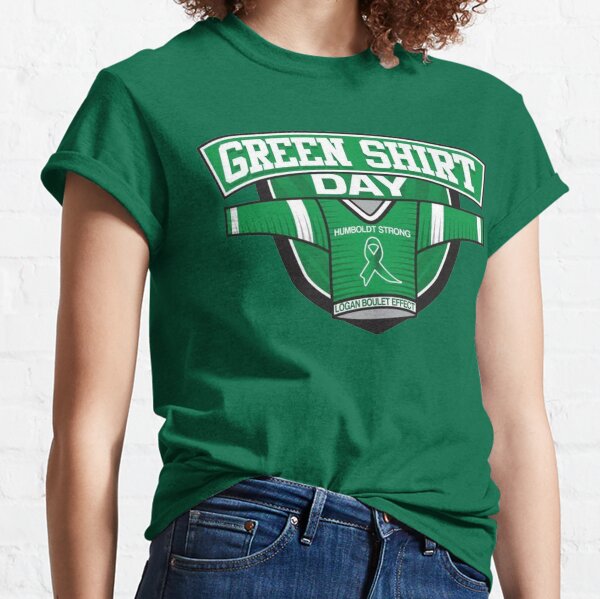 Humboldt Broncos Green Shirt Day Shirt