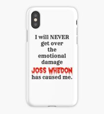 Joss Whedon iPhone Case