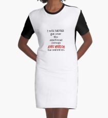 Joss Whedon Graphic T-Shirt Dress