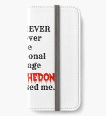 Joss Whedon iPhone Wallet/Case/Skin