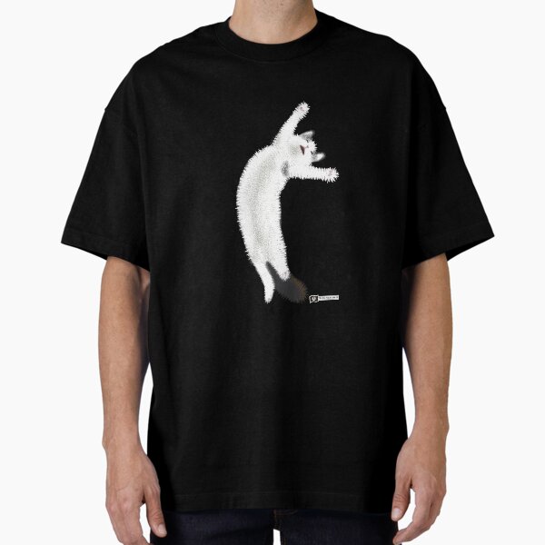 Dancing Kitten 03 Oversized T-Shirt