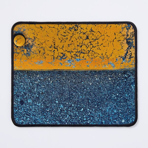 Item preview, Gravel Road with Yellow Parking Hump designed and sold by CraveArt.