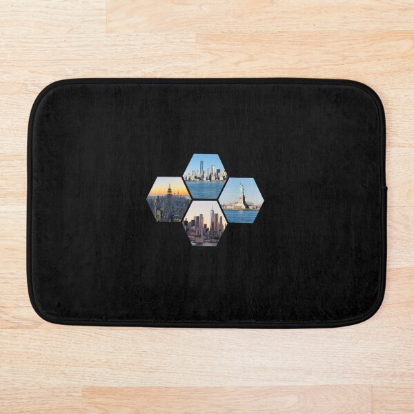 Artikelvorschau, NYC Hexagon-Shirt entworfen und verkauft von powerpointer.