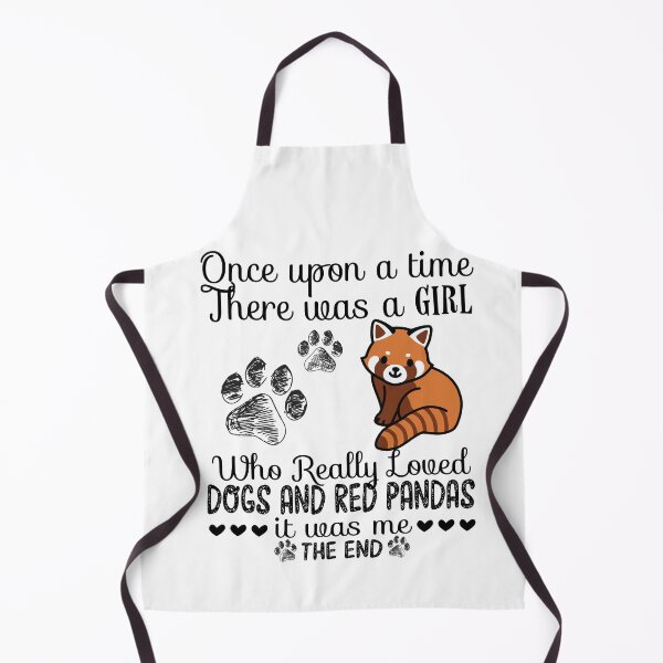 Item preview, Once upon a time there was a girl who loves dogs and Red panda designed and sold by Unique-Tees.