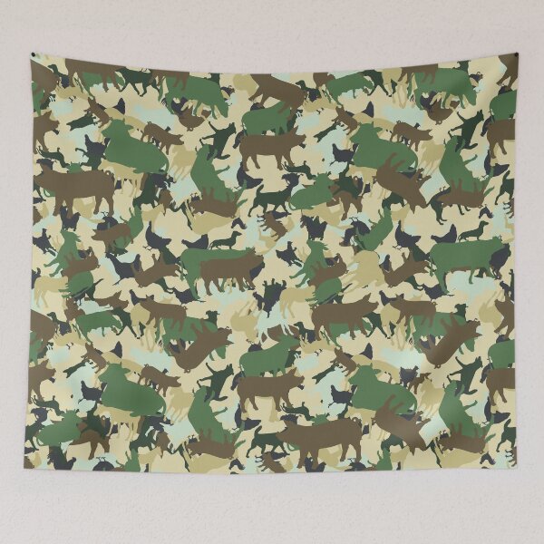 Item preview, Farmouflage sand background designed and sold by heringa.